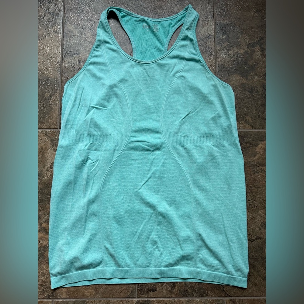 Zyia Aqua Copper Charge Tank Top